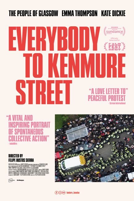 Poster Everybody to Kenmure Street